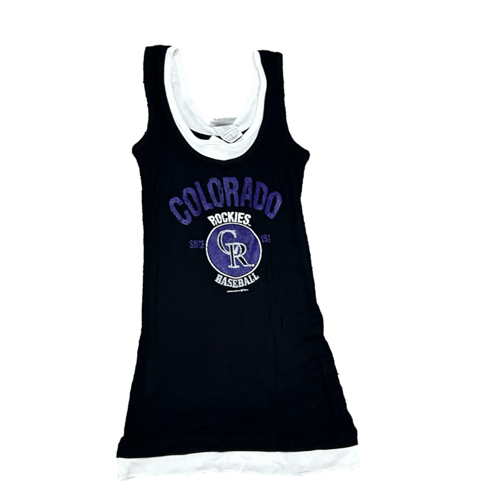 NWT MLB Genuine Merchandise Colorado Rockies Women’s Tank size small